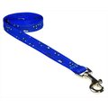Sassy Dog Wear Sassy Dog Wear BANDANA BLUE1-L 4 ft. Bandana Dog Leash; Blue - Extra Small BANDANA BLUE1-L